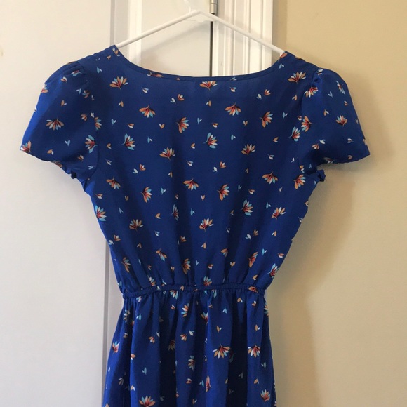 Blue spring/summer dress - Picture 4 of 7